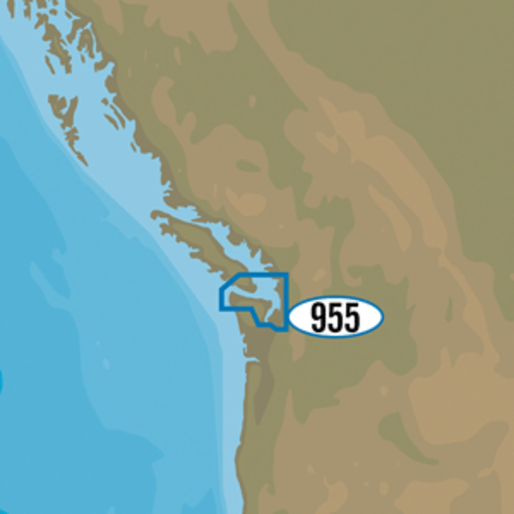 C-MAP MAX-N+ NA-Y955 - Puget Sound, Juan de Fuca and San Juan Islands