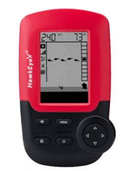 HawkEye FishTrax and #153; 1 Portable Fish Finder w/LCD VirtuView and #153; Display