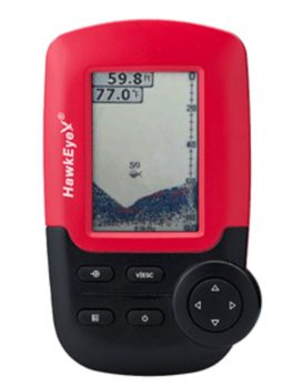 HawkEye FishTrax and #153; 1C Handheld Fish Finder w/HD Color VirtuView and #153; Display