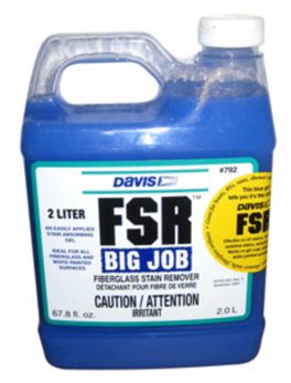 Davis FSR Big Job Fiberglass Stain Remover - 2-Liter