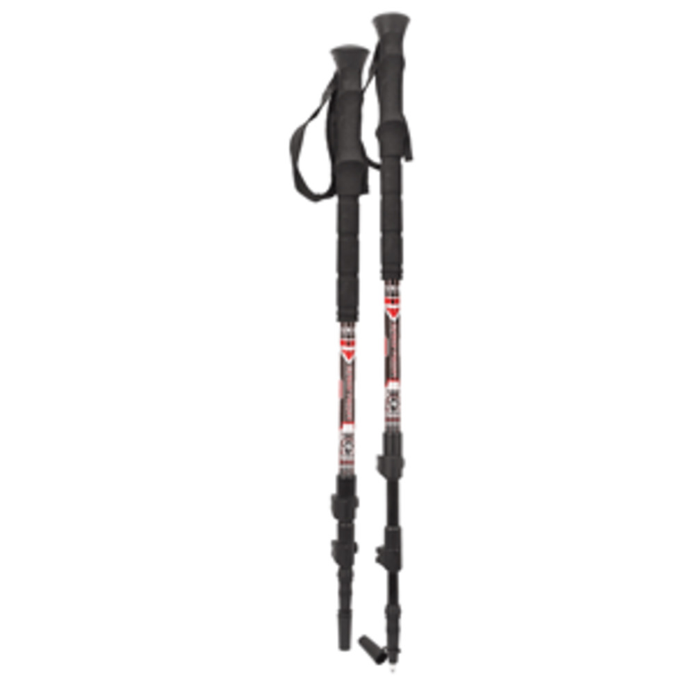YUKON Carbon Lite Trekking and amp; Snowshoe Pole - Red