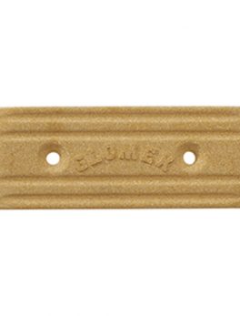 Glomex 6" x 2" Rectangular Grounding Plate