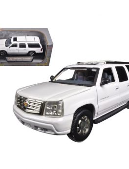 2004 Cadillac Escalade ESV Pearl White 1/32 Diecast Car Model by Signature Models 32343w