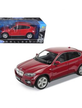 2011 2012 BMW X6 Red 1/18 Diecast Car Model by Welly 18031r