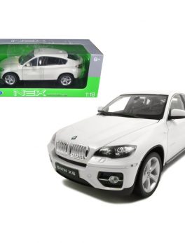 2011 2012 BMW X6 White 1/18 Diecast Car by Welly 18031W