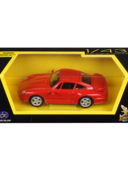 1996 Porsche 911 Turbo Red 1/43 Diecast Model Car by Road Signature 94219R