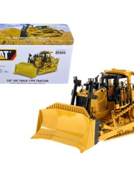 CAT Caterpillar D9T Track-Type Tractor with Operator High Line Series 1/50 Diecast Model by Diecast Masters 85944