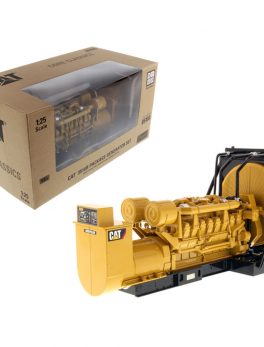 CAT Caterpillar 3516B Engine Generator 3-Piece Set Core Classic Series 1/25 Diecast Model by Diecast Masters 85100C