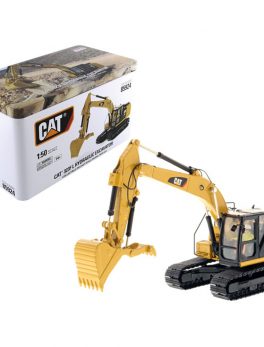 CAT Caterpillar 323F L Hydraulic Excavator with Thumb and Operator High Line Series 1/50 Diecast Model by Diecast Masters 85924
