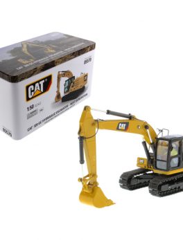 CAT Caterpillar 320 GC Hydraulic Excavator with Operator Next Generation Design High Line Series 1/50 Diecast Model by Diecast Masters 85570