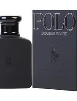 Polo Double Black Edt Spray 2.5 Oz For Men
