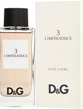 D and G 3 L'imperatrice Edt Spray 3.3 Oz For Women