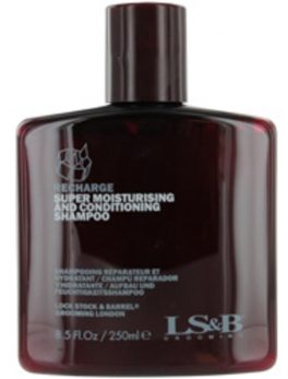 Lock Stock and Barrel Recharge Super Moisturizing And Conditioning Shampoo 8.5 Oz For Men