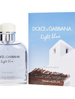 D and G Light Blue Living Stromboli Pour Homme Edt Spray 4.2 Oz For Men