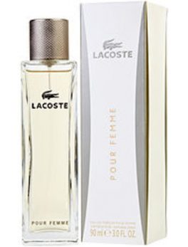 Lacoste Pour Femme Eau De Parfum Spray 3 Oz (new Packaging) For Women