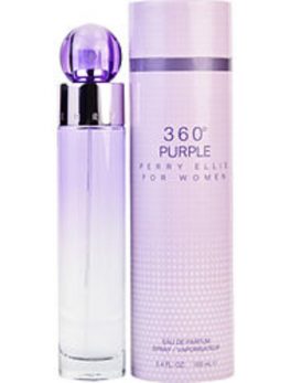 Perry Ellis 360 Purple Eau De Parfum Spray 3.4 Oz For Women