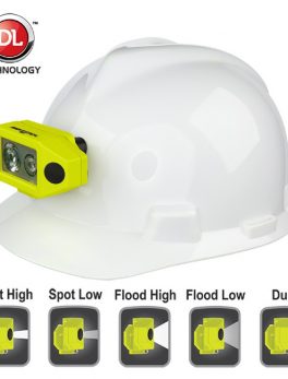Nightstick X-Series Intrinsically Safe Headlamp w Hat Clip