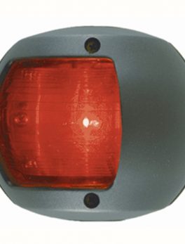 Perko LED Side Light - Red - 12V - Black Plastic Housing