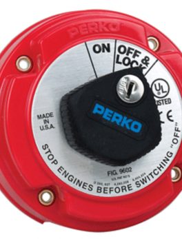 Perko Medium Duty Main Battery Disconnect Switch w/Key Lock