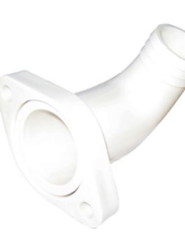 Raritan 90 and deg; Discharge Adapter w/Flange - Straight To 90 and deg;
