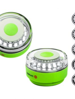 Navisafe Portable Navilight 360 and #176; 2NM Rescue - Glow In The Dark - Green