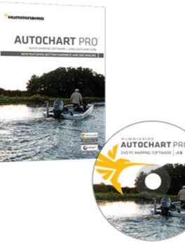 Humminbird AutoChart PRO DVD PC Mapping Software w/Zero Lines Map Card