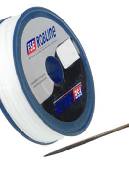 Robline Waxed Tackle Yarn Whipping Twine Kit w/Needle - White - 0.8mm x 40M