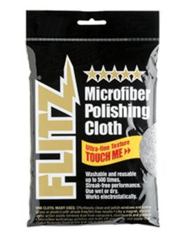 Flitz Microfiber Polishing Cloth - 16" x 16" - Single Bag
