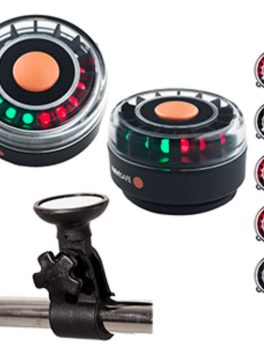 Navisafe Portable Navilight 2NM - TriColor w/Clamp-On Rail Mount
