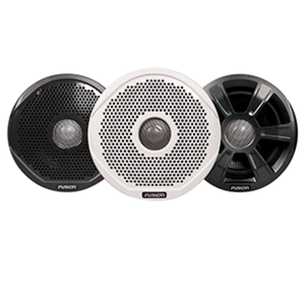 FUSION FR6022 6" Round 2-Way IPX65 Marine Speakers - 200W - Pair w/3 Speaker Grilles Provided - *Case of 6*