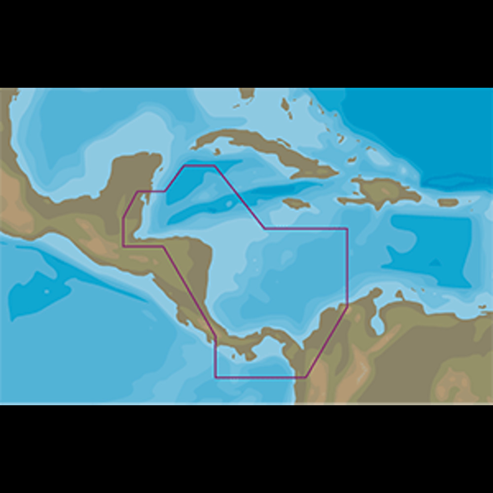 C-MAP MAX-N+ NA-Y966 - Belize to Panama