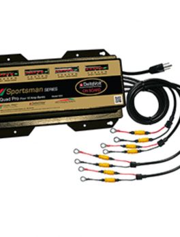 Dual Pro Sportsman Series Battery Charger - 40A - 4-10A-Banks - 12V-48V