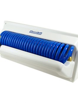 HoseCoil Horizontal Mount Enclosure w/Additional 5 and #39; Feeder Hose