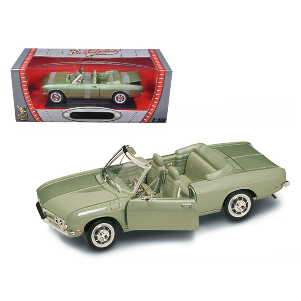 1969 Chevrolet Corvair Monza Green 1/18 Diecast Model Car by Road Signature 92498gr