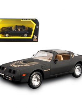 1979 Pontiac Firebird Trans Am Matt Black 1/43 Diecast Model Car by Road Signature 94239mbk