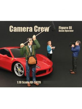 Camera Crew Figure III Boom Operator For 1:18 Scale Models by American Diorama 77429