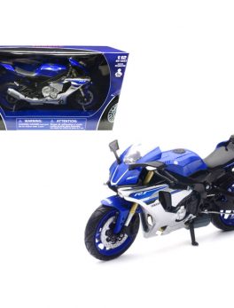 2016 Yamaha YZF-R1 Blue 1/12 Diecast Motorcycle Model by New Ray 57803A