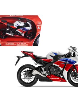 2016 Honda CBR1000RR Red/White/Blue/Black Motorcycle Model 1/12 by New Ray 57793