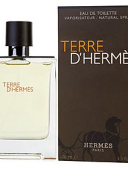 Terre D'hermes Edt Spray 3.3 Oz For Men