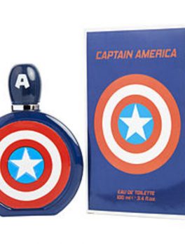 Captain America Edt Spray 3.4 Oz For Men