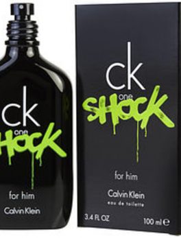 Ck One Shock Edt Spray 3.4 Oz For Men