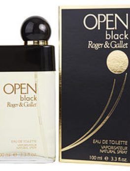Open Black Edt Spray 3.3 Oz For Men