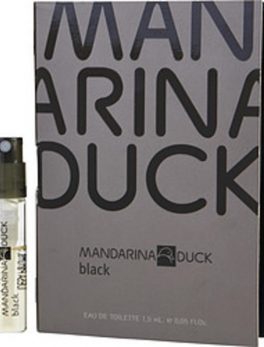Mandarina Duck Black Edt Spray Vial On Card For Men