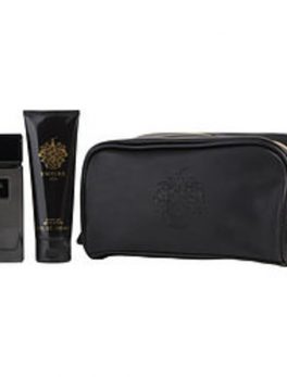 Donald Trump Empire Edt Spray 3.4 Oz and Shower Gel 3.4 Oz and Toiletry Bag For Men