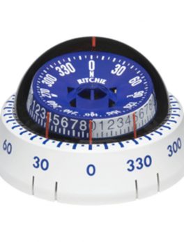 Ritchie XP-98W X-Port Tactician and #153; Compass - Surface Mount - White