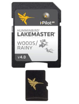 Humminbird LakeMaster Chart - Woods/Rainy - MicroSD/SD