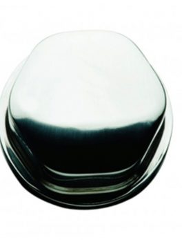 Schmitt and amp; Ongaro Faux Center Nut - Chrome/Plastic - 1/2" and amp; 3/4" Base - For Cast Steering Wheels