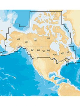 Navionics Navionics+ Regions - Canada and Alaska - Preloaded MSD Format