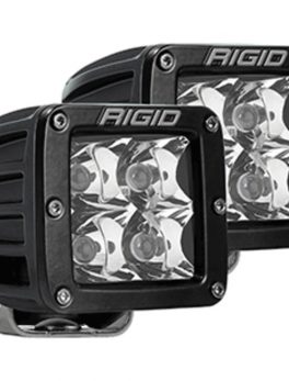 RIGID Industries D-Series PRO Hybrid-Spot LED - Pair - Black