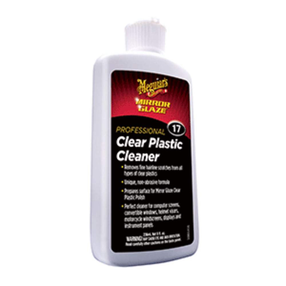 Meguiar and #39;s M17 Mirror Glaze Clear Plastic Cleaner - *Case of 6*